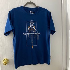 NWT Uniqlo UT Evangelion Tshirt - Kaworu Nagisa - Size Small